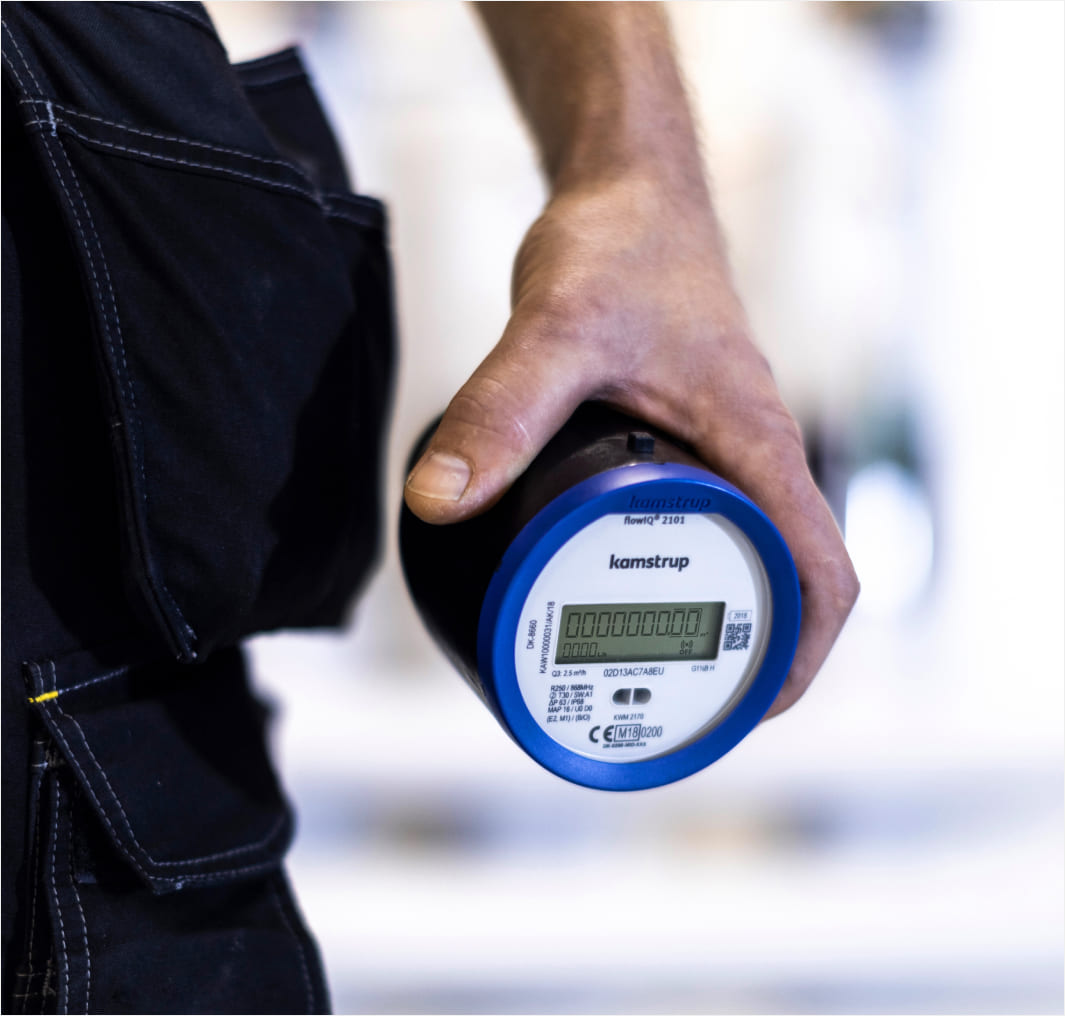 Kamstrup Water Meter background image